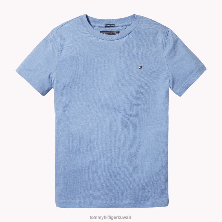 هيذر جاذبية الظلام Tommy Hilfiger للأولاد من سن 8 إلى 16 عامًا محبوكة برقبة دائرية أساسية 44644254