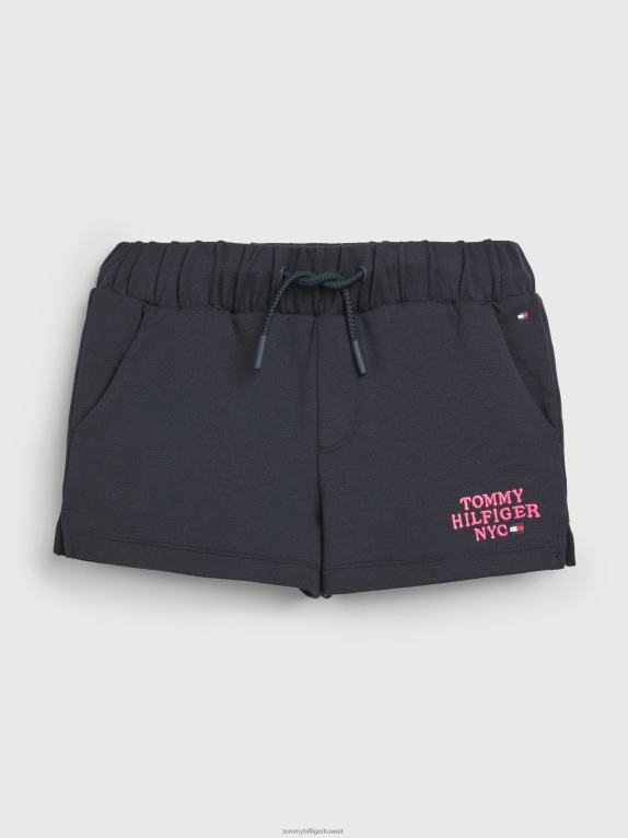 سماء الصحراء Tommy Hilfiger الفتيات 8-16 السراويل العرق التطريز الشعار 44644349