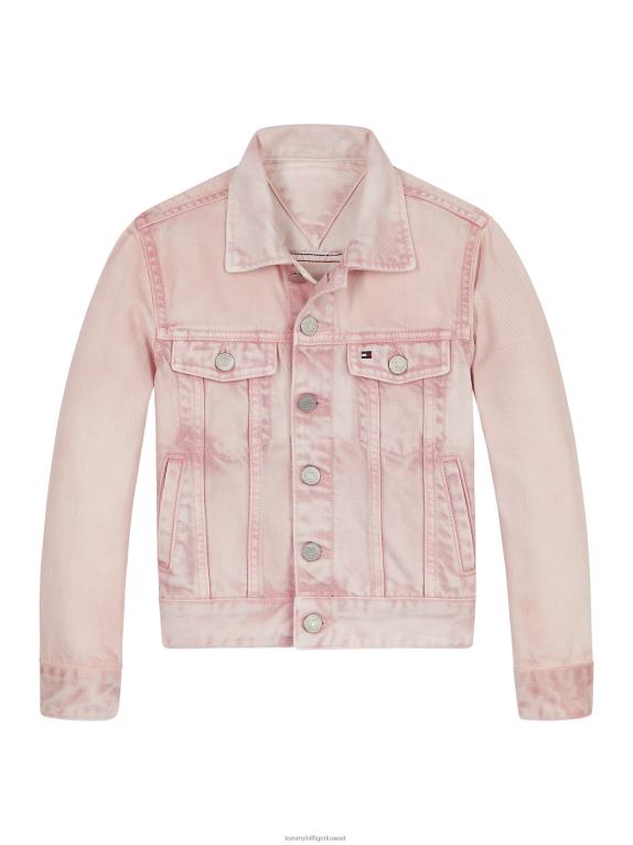 لون الدنيم Tommy Hilfiger الفتيات 8-16 سترة سائق الشاحنة كبيرة الحجم 44644390