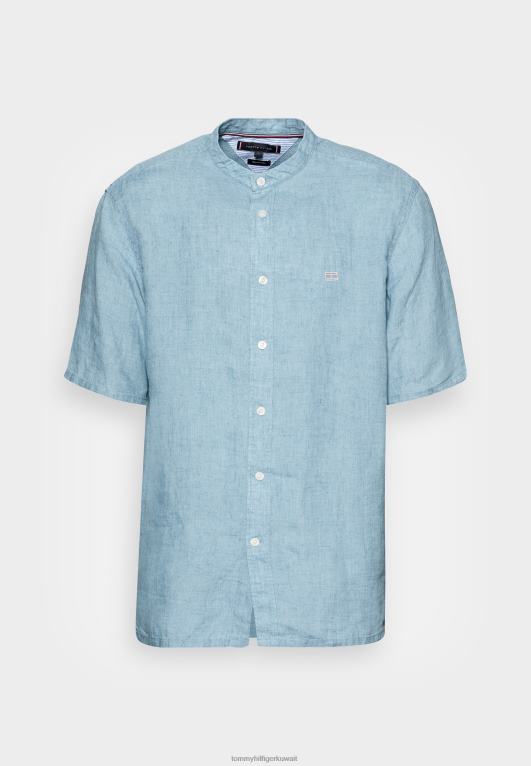 الأزرق النبيل Tommy Hilfiger الصلبة لى اليوسفي CF قميص 446444317