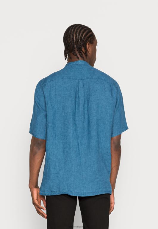 قفص الاتهام الأزرق Tommy Hilfiger الصلبة لى اليوسفي CF قميص 446444356