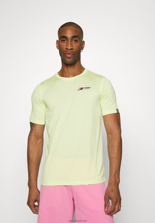 الحمضيات المتجمدة Tommy Hilfiger تيشيرت رياضي بشعار كبير للتدريب من Essentials Training 446445446