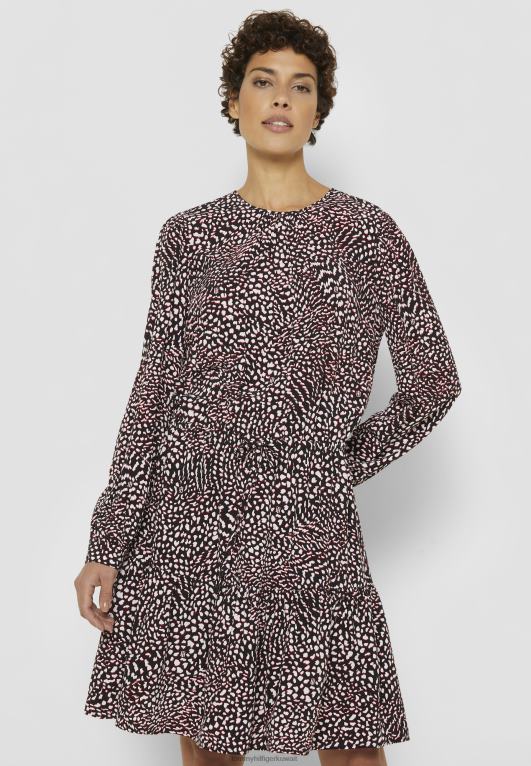 ريشة أحمر أبيض أسود Tommy Hilfiger فستان قصير للنهار من F&F 446448055