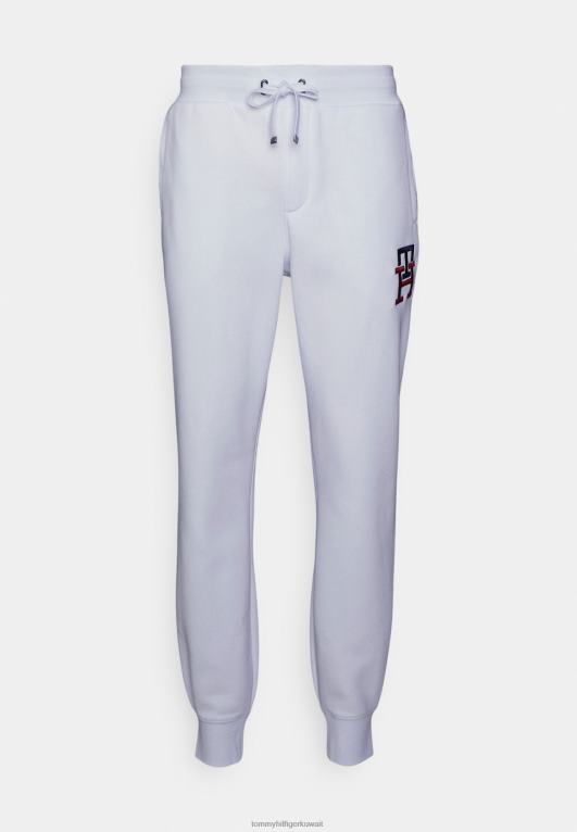 أبيض Tommy Hilfiger قيعان رياضية حرف Monogram الأساسية 446445294