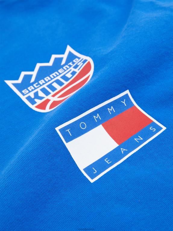 ملكي الأزرق / ساكرامي Tommy Hilfiger تي شيرت جينز وشارة NBA مريح 446442787