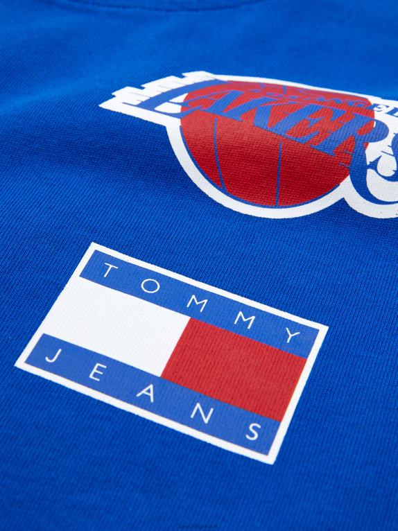 ملكي الأزرق / لا ليكرز Tommy Hilfiger تي شيرت جينز وشارة NBA مريح 446442868