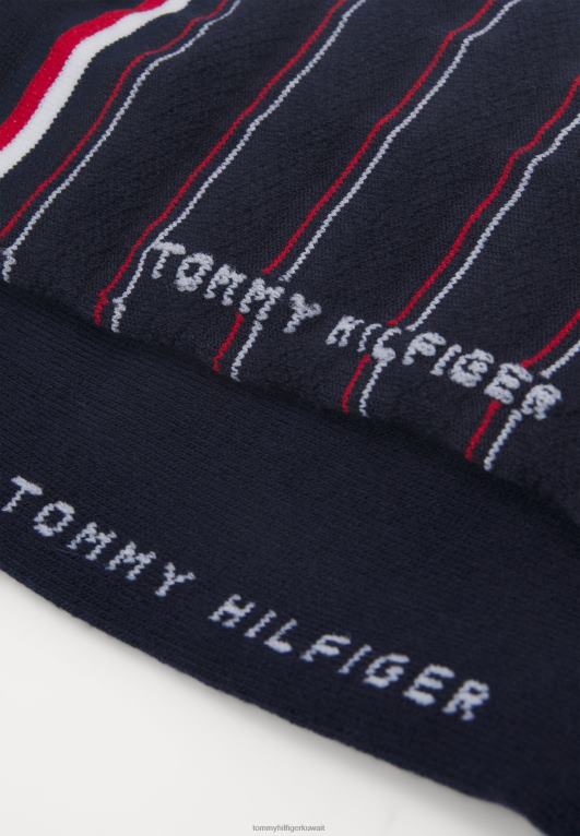 القوات البحرية Tommy Hilfiger جوارب قصيرة للنساء من Preppy، عبوة من قطعتين 446447099