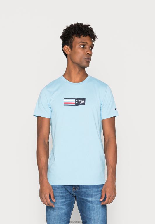 كولومبيا الزرقاء Tommy Hilfiger تي شيرت بطبعة جرافيك من RWB Corp 446443995