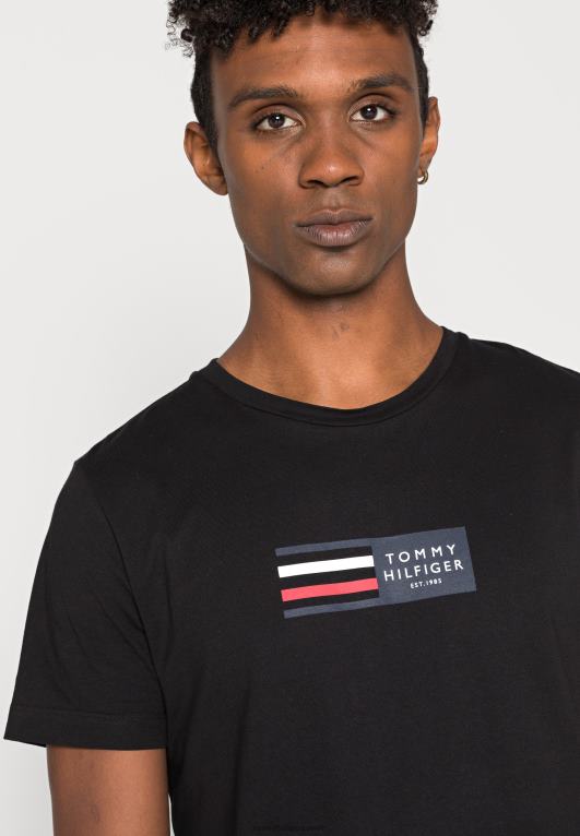 أسود Tommy Hilfiger تي شيرت بطبعة جرافيك من RWB Corp 446444168