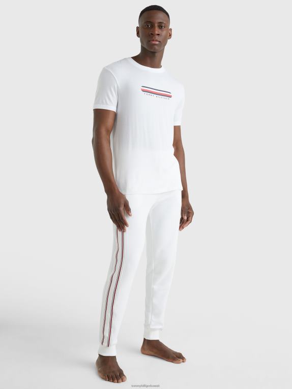 أبيض Tommy Hilfiger تي شيرت بتوقيع صالة Seacell 446441474