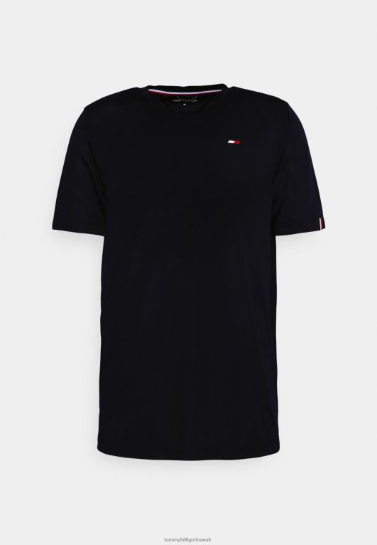 سماء الصحراء Tommy Hilfiger تي شيرت أساسي للتدريب على الأساسيات Smallogo 446445221