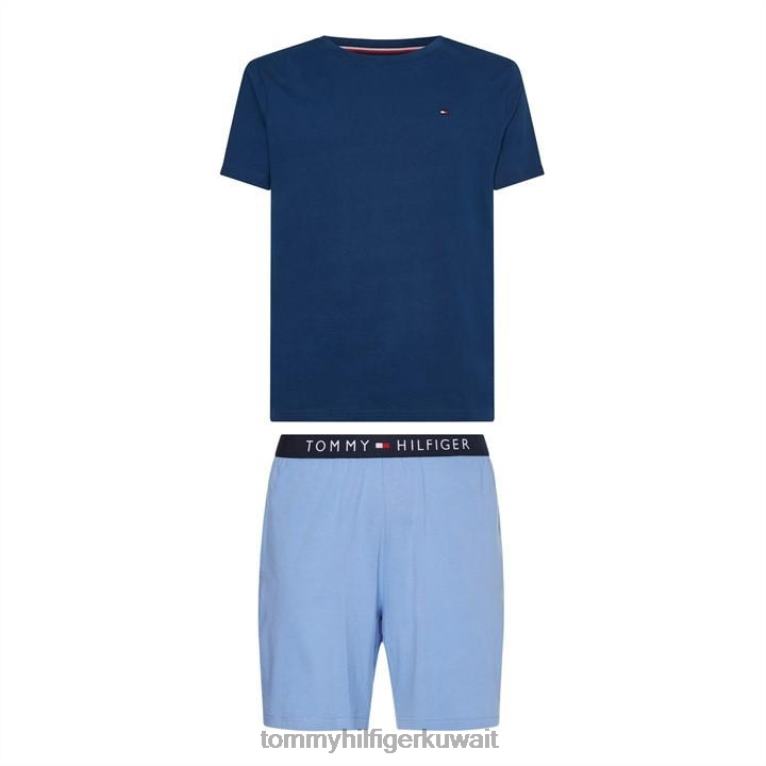 ازرق نيلي Tommy Hilfiger THB CN جيرسي قصير sn99 4464419651