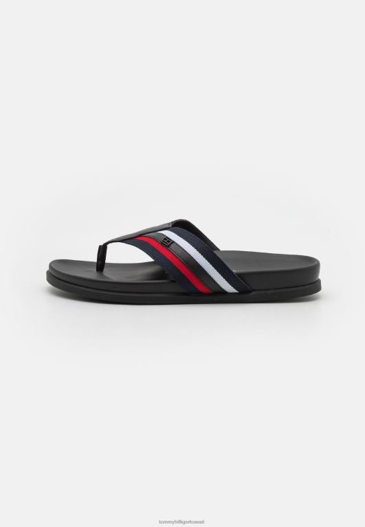 احمر ابيض ازرق Tommy Hilfiger صندل T-Bar مختلط للشركات 446444195