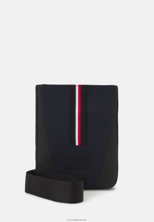 الملعب الأزرق Tommy Hilfiger Urban Commuter حقيبة كروس صغيرة للجنسين عبر الجسم 446445864