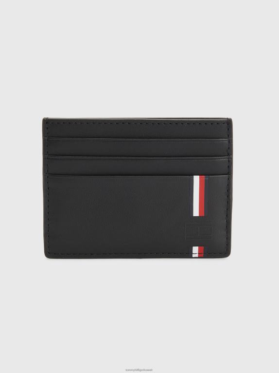 أسود Tommy Hilfiger حامل بطاقات الائتمان من الجلد من Urban Commuter 44644598