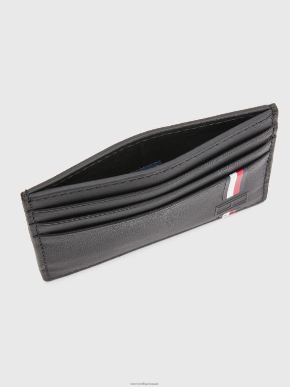 أسود Tommy Hilfiger حامل بطاقات الائتمان من الجلد من Urban Commuter 44644598