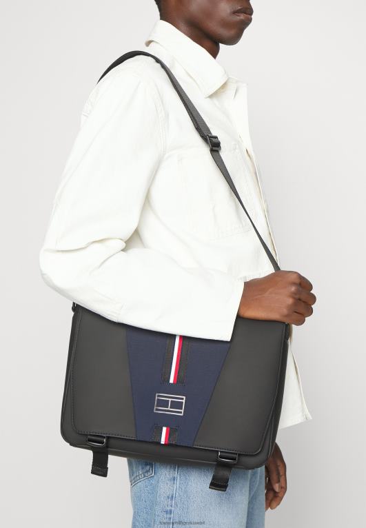 الملعب الأزرق Tommy Hilfiger حقيبة ماسنجر ميني ماسنجر للجنسين من Urban Commuter 446446348