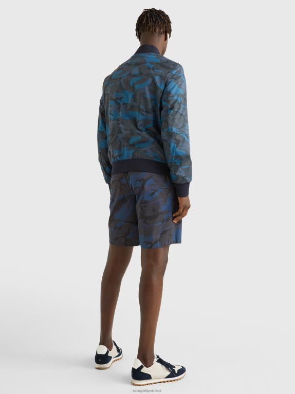 سماء الصحراء Tommy Hilfiger سترة بومبر ذات وجهين من WCC 44644656