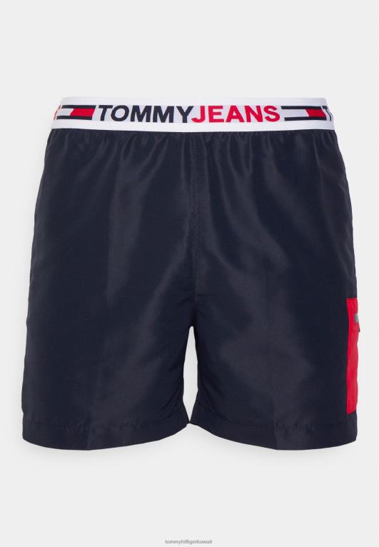 سماء الصحراء Tommy Hilfiger Wb SF شورت السباحة المتوسط 446448530