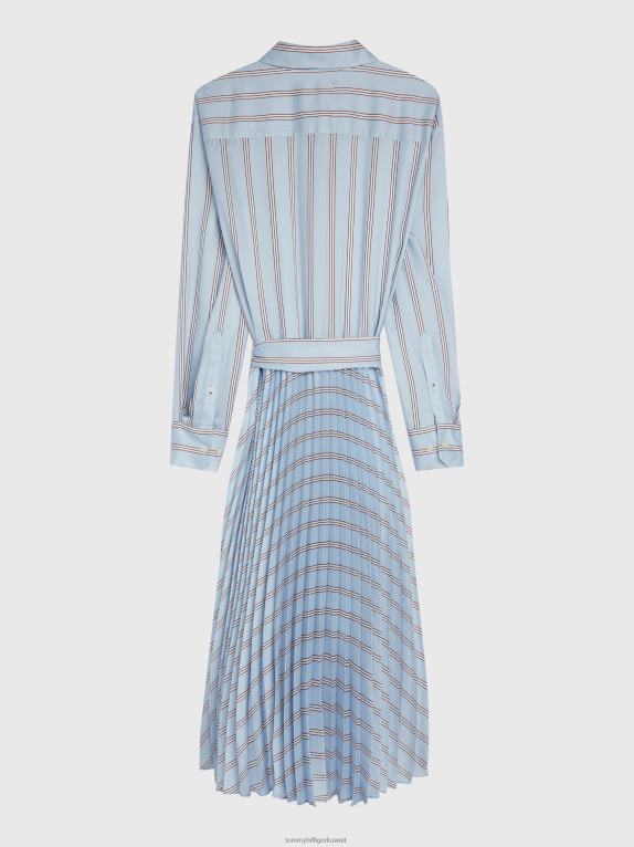 متعدد Tommy Hilfiger فستان قميص ذو قصة عادية من West Coast Prep 446442115