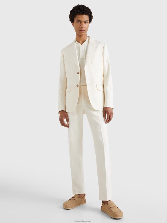 عاج Tommy Hilfiger سترة West Coast Prep Crest ذات المقاس النحيف 44644654