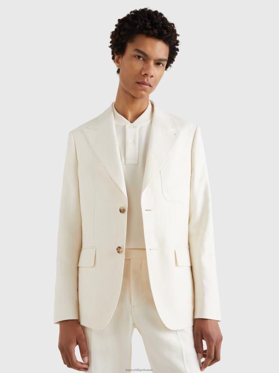 عاج Tommy Hilfiger سترة West Coast Prep Crest ذات المقاس النحيف 44644654