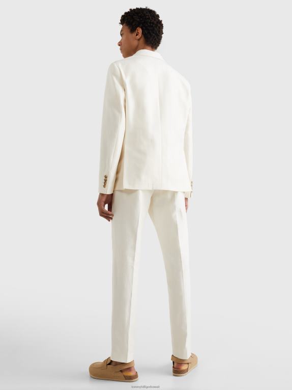 عاج Tommy Hilfiger سترة West Coast Prep Crest ذات المقاس النحيف 44644654