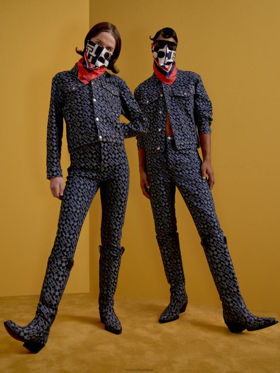 أزرق Tommy Hilfiger سترة الدنيم X ريتشارد كوين 446441969