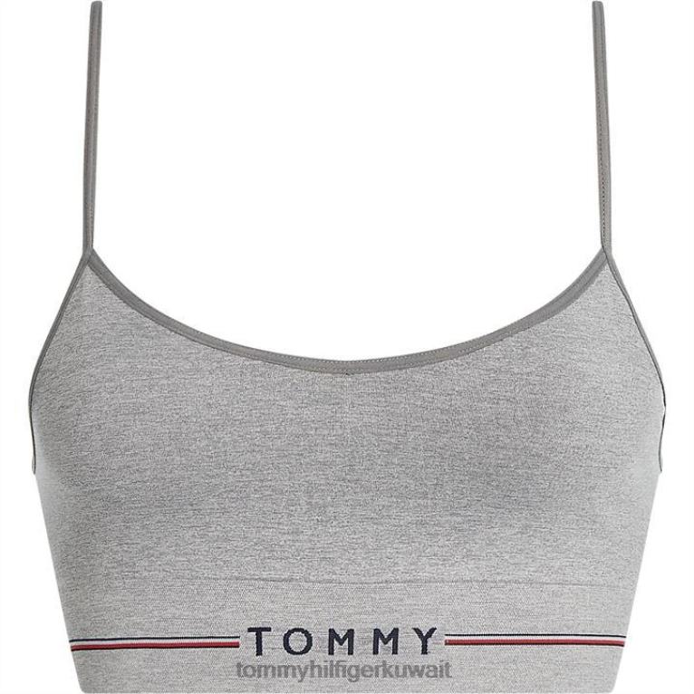 ميد غراي هيذر Tommy Hilfiger bralette سلس 4464420662
