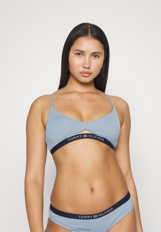 الفجر الأزرق Tommy Hilfiger أعلى بيكيني bralette 446444054