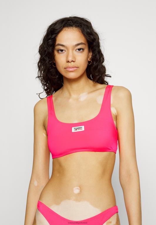 الوردي المفرط Tommy Hilfiger أعلى بيكيني bralette 446446073