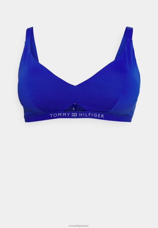 أزرق فائق Tommy Hilfiger أعلى بيكيني منحنى bralette 446446218