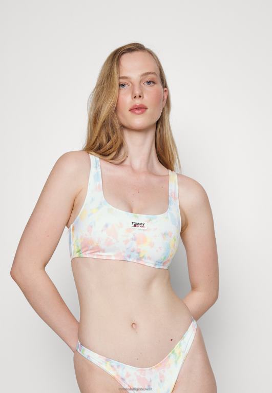 متعدد الألوان Tommy Hilfiger أعلى بيكيني bralette 446446459