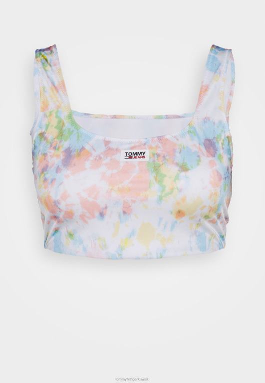 صبغ التعادل Tommy Hilfiger أعلى بيكيني منحنى bralette 446446576
