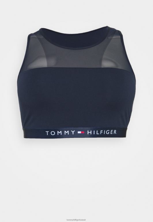 السترة البحرية Tommy Hilfiger تمثال نصفي منحنى bralette 446446932