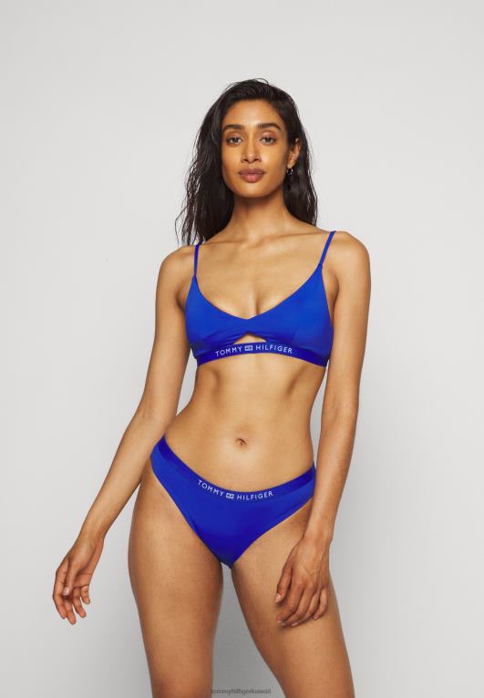 أزرق فائق Tommy Hilfiger أعلى بيكيني bralette 446447363
