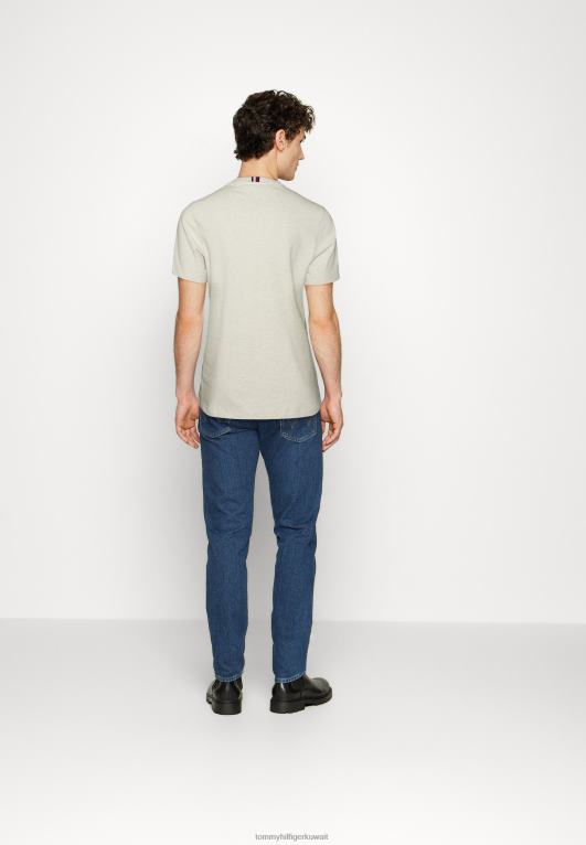 حليب الشوفان المنقط Tommy Hilfiger تيشيرت بطبعة مونوغرام lux 446445603