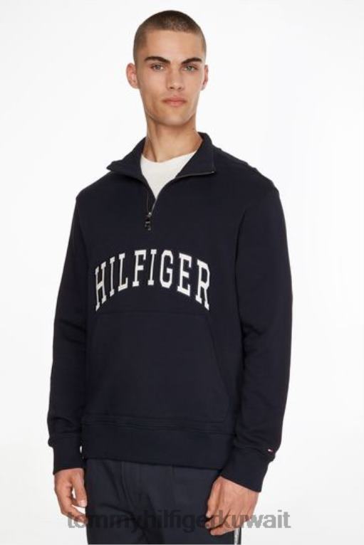 أزرق Tommy Hilfiger أرشيف البلوز mockneck 446443356