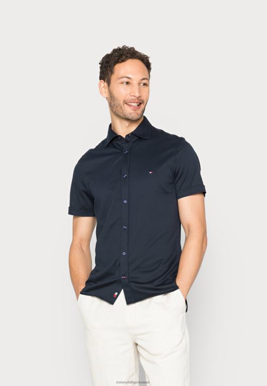 سماء الصحراء Tommy Hilfiger قميص sf الصلبة 446447666