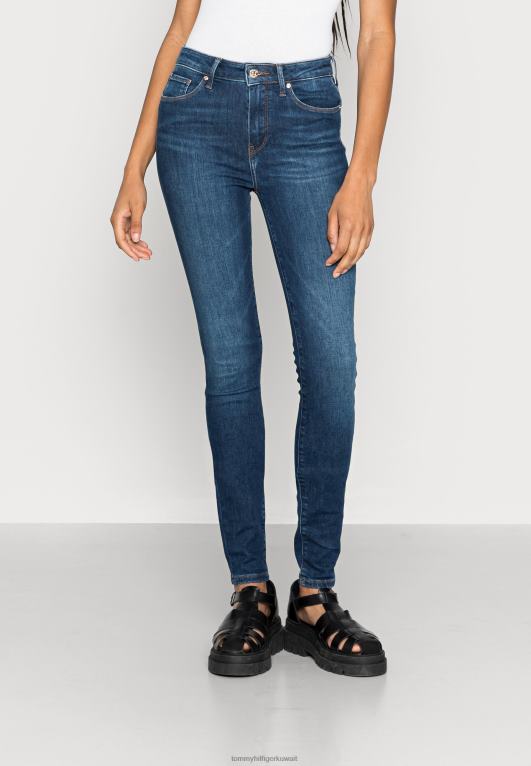 عزة Tommy Hilfiger جينز نحيف من th flex como 446444419