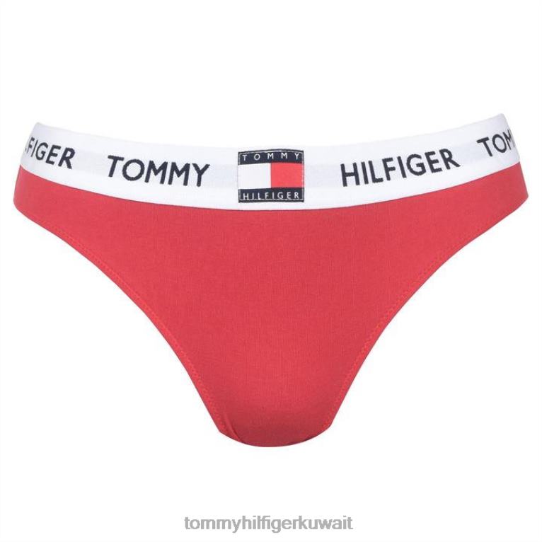 التانغو الأحمر XCN Tommy Hilfiger 85 قطعة بيكيني سفلية من القطن 4464420642