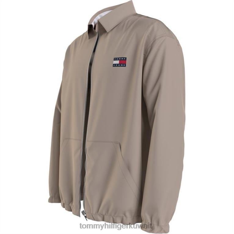 abn بيج ناعم Tommy Hilfiger سترة قطنية عادية 4464419547