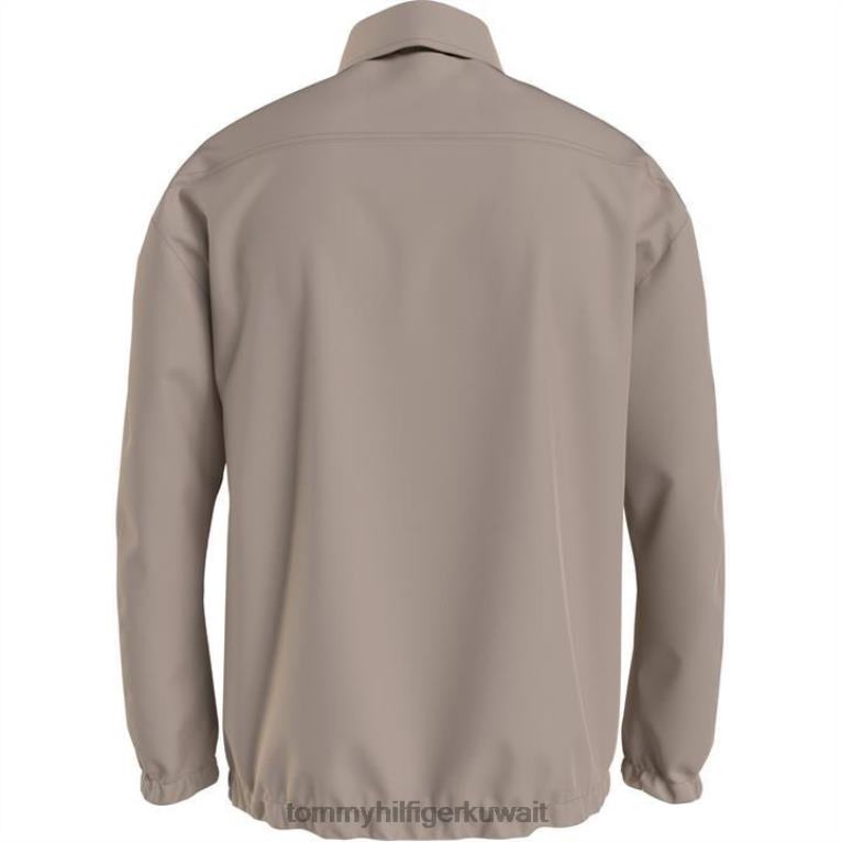 abn بيج ناعم Tommy Hilfiger سترة قطنية عادية 4464419547