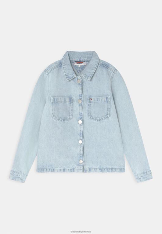bleachrigid Tommy Hilfiger سترة الدنيم فوق للجنسين 446446442
