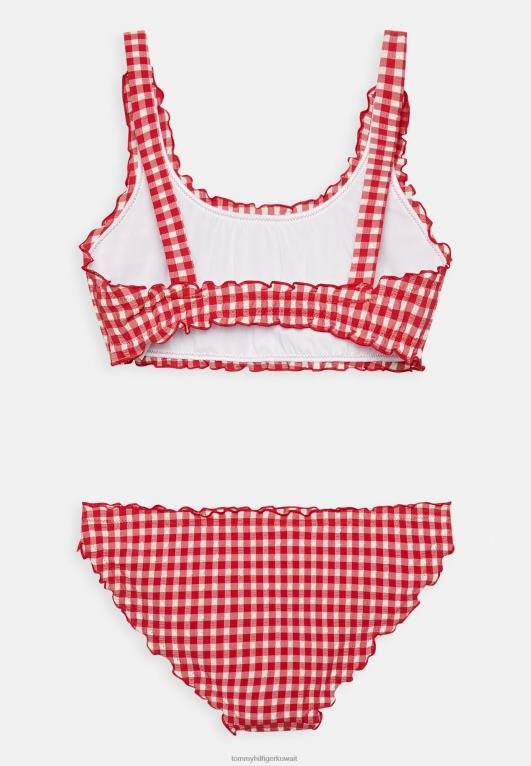 أحمر Tommy Hilfiger مجموعة بيكيني براليت 446446667