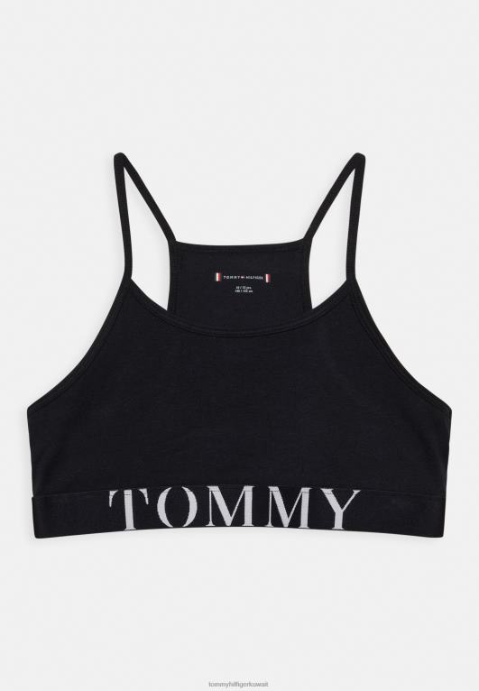 أرجواني مضيء/سماء الصحراء Tommy Hilfiger قميص داخلي من Bralette مكون من قطعتين 446448865