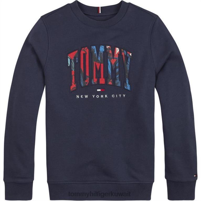البحرية c87 Tommy Hilfiger سترة اسكواش الاستوائية 4464420215