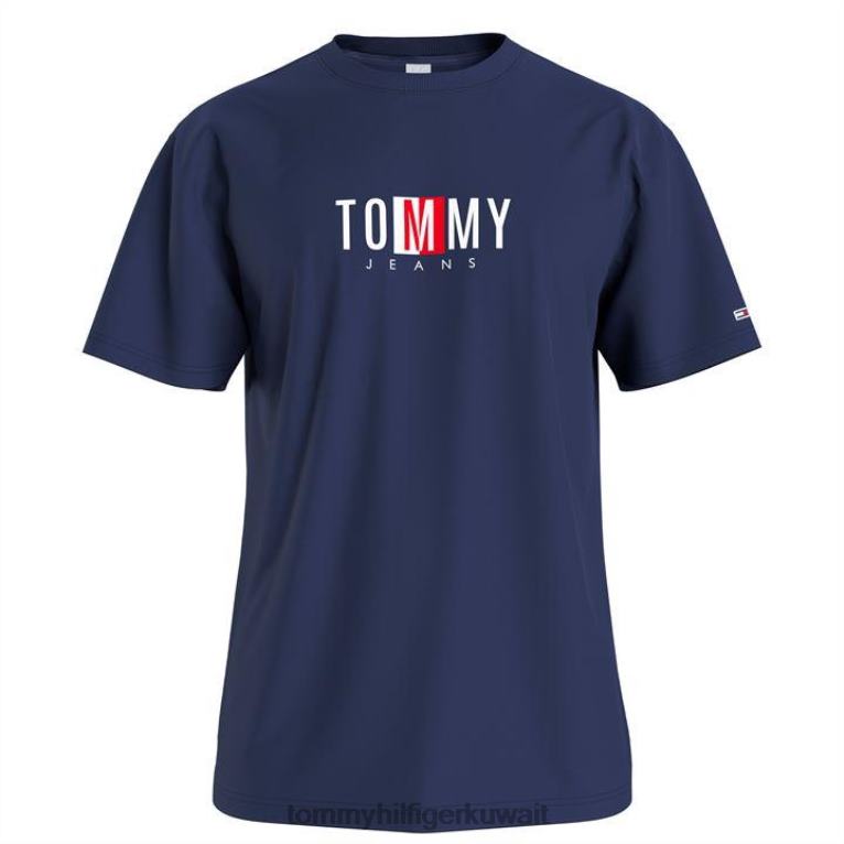 البحرية c87 Tommy Hilfiger تي شيرت تومي الخالد 4464420626