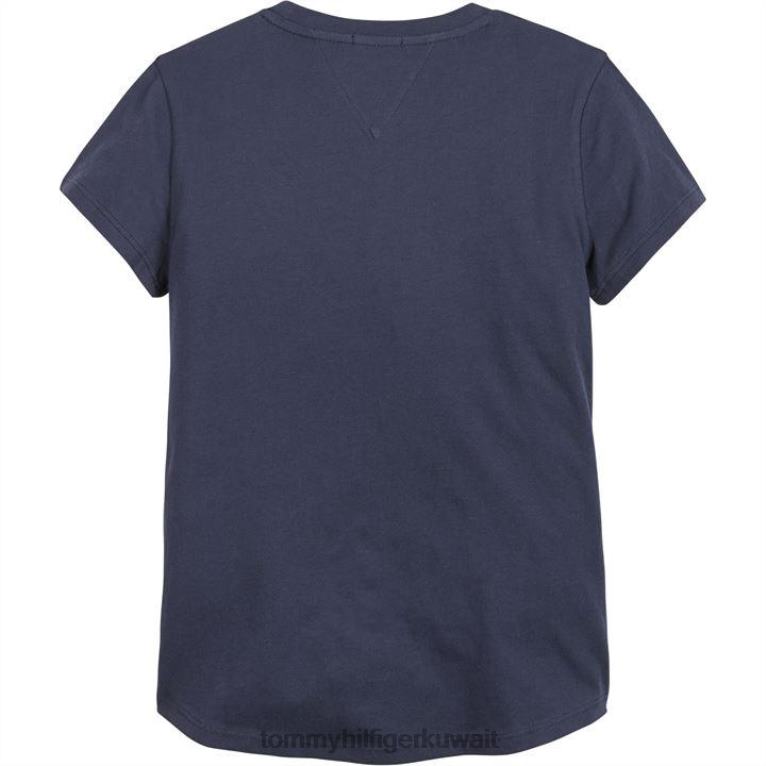 c87 توينافي Tommy Hilfiger جونيور الأساسية تي شيرت 4464420940