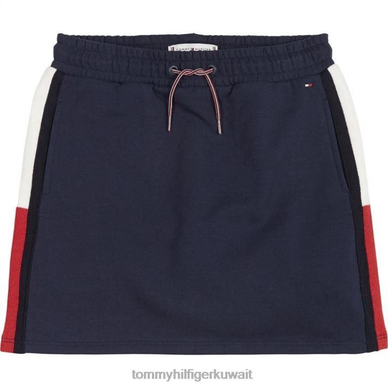 c87 توينافي Tommy Hilfiger الرضع متزلج تنورة 4464420953